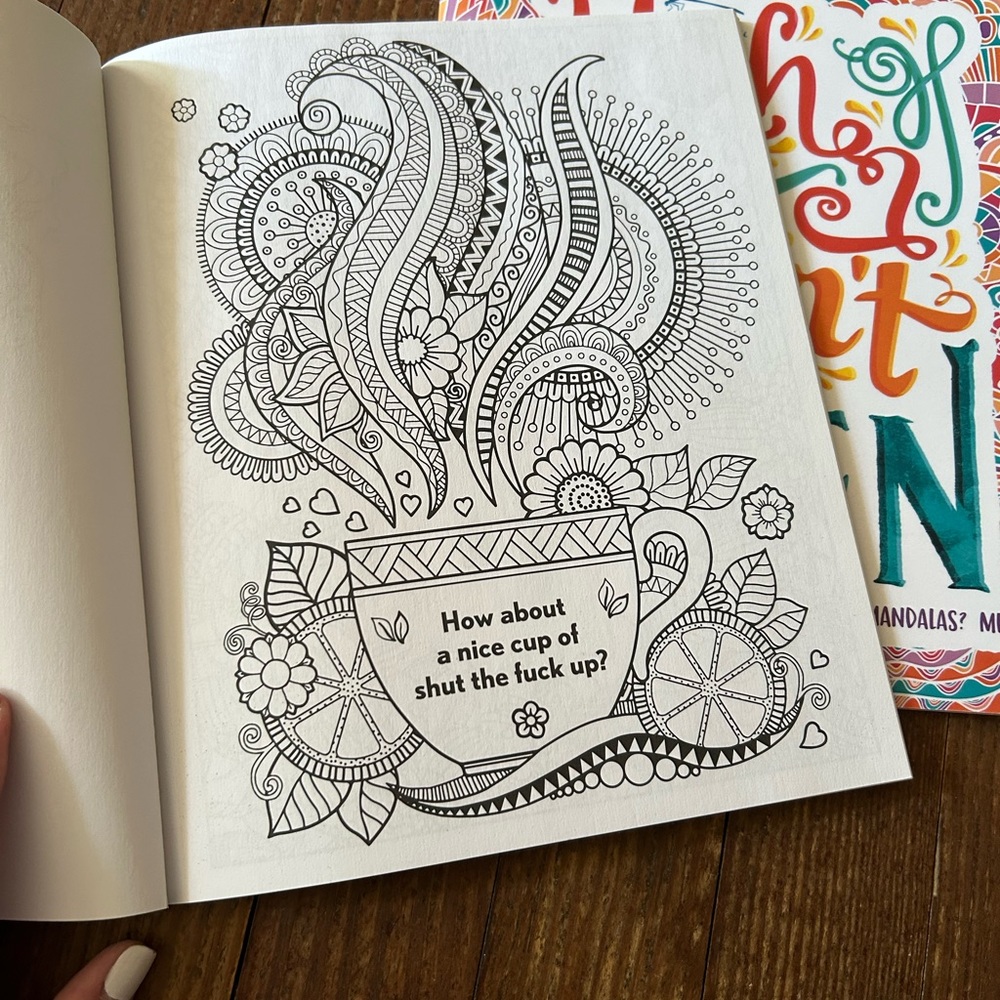 Funny Adult Coloring Books - Picture 5 of 7